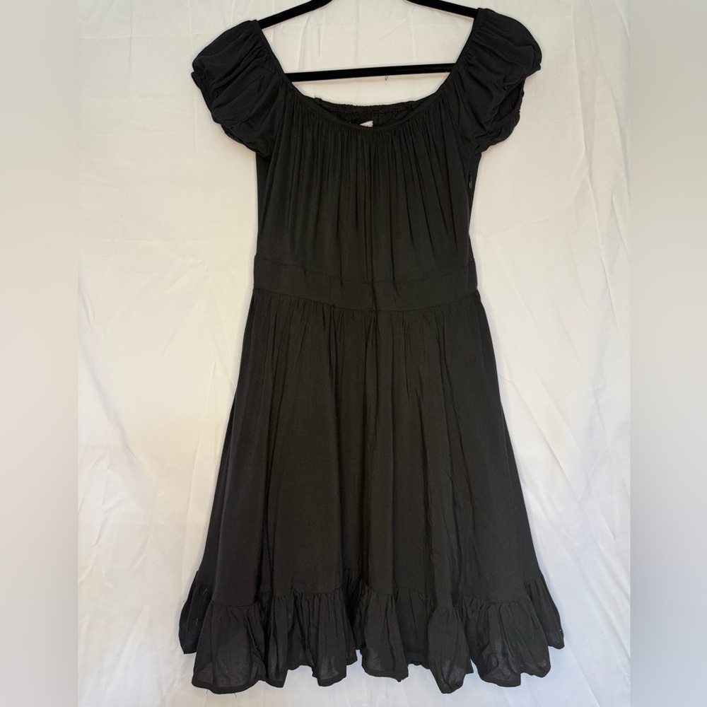 Tobi Puff Sleeve Off-the-Shoulder Dress – Size M – New with Tags - Picture 1 of 3